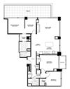 Floor plan at Flair Tower